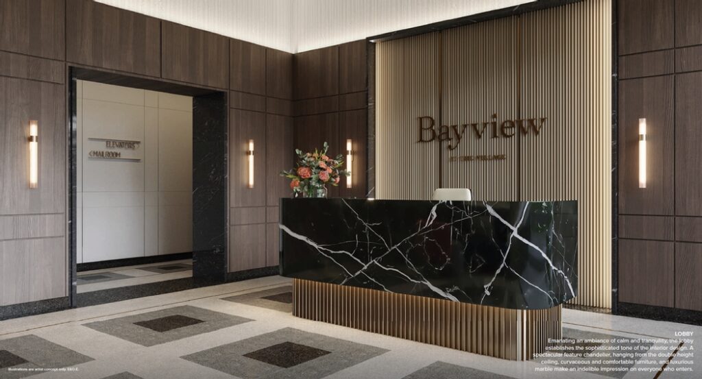 Bayview At The Village Lobby