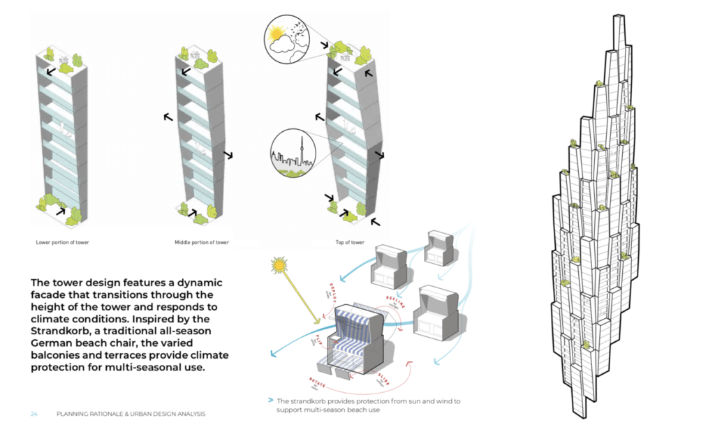 One Delisle 3D Rendering External Shape Explanation