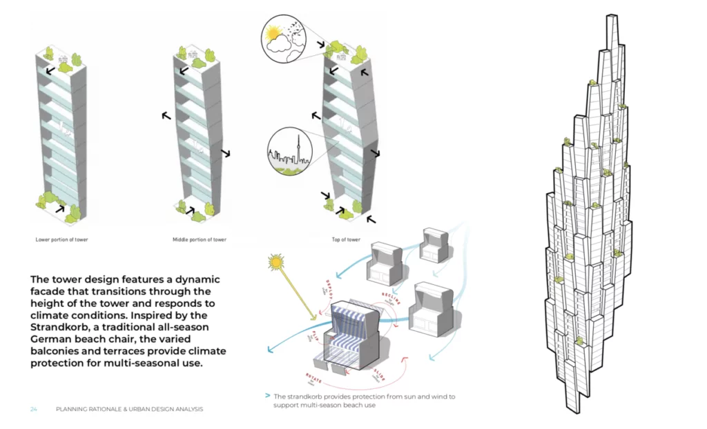 One Delisle 3D Rendering External Shape Explanation