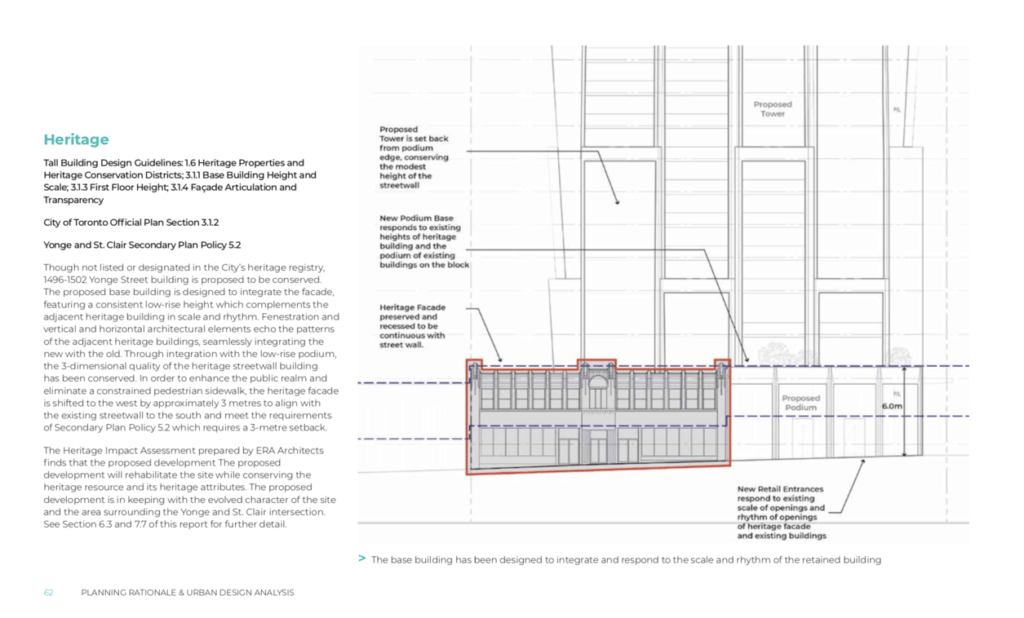 One Delisle Heritage Facade Preservation