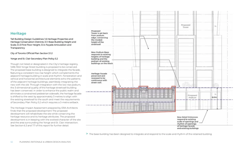 One Delisle Heritage Facade Preservation