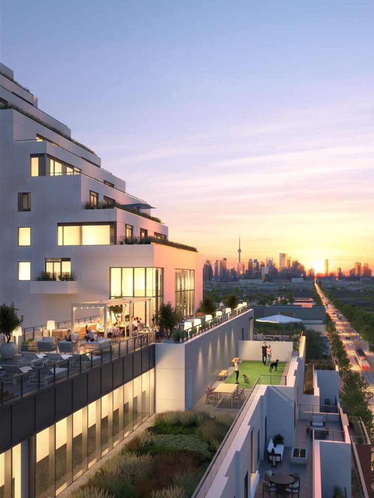 Queen Ashbridge - Roof Amenities View